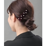 ワイン | ヘアクリップ ベロア メタルボール | VINGTAINE