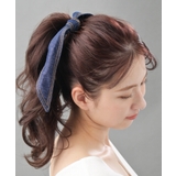 デニムリボンヘアゴム ロング 大人カジュアル | VINGTAINE | 詳細画像7