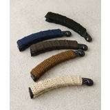 編みデザインバナナクリップ スリム シンプル | VINGTAINE | 詳細画像7 