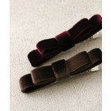 ベロアリボン ヘアクリップ 上品 | VINGTAINE | 詳細画像4 