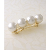 大粒パールバレッタ まとめ髪 上品 | VINGTAINE | 詳細画像2 