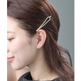 ラインストーンデザインヘアピン2本セット ドロップ ゴールド | VINGTAINE | 詳細画像6