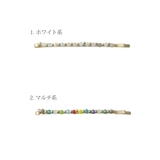 【NEW】カラフルビーズヘアピン ヘアアクセサリー ゴールド | VINGTAINE | 詳細画像10 