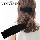 ベルベットリボンバレッタ シンプル オフィス | VINGTAINE | 詳細画像1 