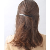 べっ甲風ラインバレッタ シンプル 細 | VINGTAINE | 詳細画像10