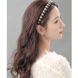 痛くない カチューシャ チェック柄 | VINGTAINE | 詳細画像3 