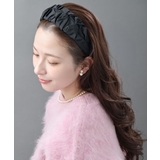 【NEW】ギャザー幅広カチューシャ くしゅくしゅ 大人上品 | VINGTAINE | 詳細画像4