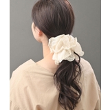 アイボリー | シフォンシュシュ 大人 ヘアアクセ | VINGTAINE