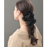ブラック | シフォンシュシュ 大人 ヘアアクセ | VINGTAINE
