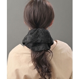 ジャガードシフォンシュシュ 大人 ヘアアクセ | VINGTAINE | 詳細画像5 