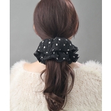 ワンカラー | ドット ボリューム シュシュ | VINGTAINE