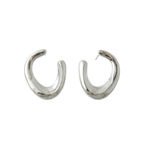 ニュアンスUライン ピアス 大ぶり | VINGTAINE | 詳細画像11 