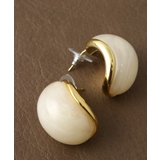 マーブル模様 ボリュームピアス べっ甲風 | VINGTAINE | 詳細画像11 