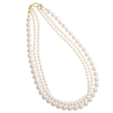 3連パールネックレス/取り外し可/ボリューム/エレガント/シンプル C3095 | VINGTAINE | 詳細画像2 