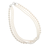 3連パールネックレス/取り外し可/ボリューム/エレガント/シンプル C3095 | VINGTAINE | 詳細画像3 