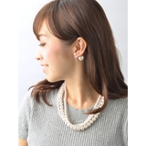 3連パールネックレス/取り外し可/ボリューム/エレガント/シンプル C3095 | VINGTAINE | 詳細画像6 