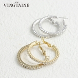 フープピアス(1) 28mmP10-2 | VINGTAINE | 詳細画像1