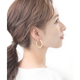 フープピアス(1) 28mmP10-2 | VINGTAINE | 詳細画像2