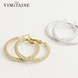フープピアス（2） 33mm P10-3 | VINGTAINE | 詳細画像1 