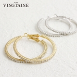 フープピアス（3) 43mm P10-4 | VINGTAINE | 詳細画像1 