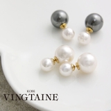 ピアス バックキャッチ パール | VINGTAINE | 詳細画像1