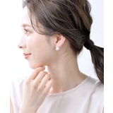 クラシカル一粒パールピアス イヤリング キュービックジルコニア | VINGTAINE | 詳細画像9