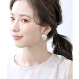 クラシカルシェルピアス イヤリング ラインストーン | VINGTAINE | 詳細画像5