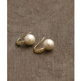 ストーン付きコットンパールフックピアス(8mm) シンプル キュービックジルコニ… | VINGTAINE | 詳細画像6