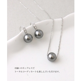 クリスタルパールフックピアス（8mm） シンプル キュービックジルコニア | VINGTAINE | 詳細画像10 