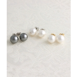 パールピアス/イヤリング(12mm)/シンプル P1341 | VINGTAINE | 詳細画像3