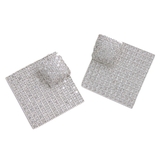 パヴェバックプレートピアス ひし形 サークル | VINGTAINE | 詳細画像3