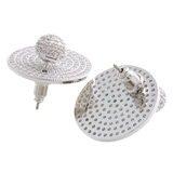 パヴェバックプレートピアス ひし形 サークル | VINGTAINE | 詳細画像4