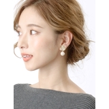 ゴールドプレート×コットンパールピアス/イヤリング/チタンポスト P1397 | VINGTAINE | 詳細画像8 