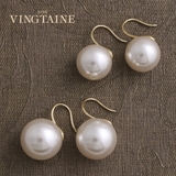 一粒パールフックピアス大粒 パール ピアス | VINGTAINE | 詳細画像1
