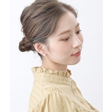 一粒コットンパールピアス/イヤリング8mm/チタンポスト P1404 | VINGTAINE | 詳細画像6