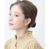 一粒コットンパールピアス/イヤリング8mm/チタンポスト P1404 | VINGTAINE | 詳細画像7