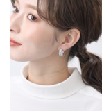 パヴェリングピアス キュービックジルコニア フープピアス | VINGTAINE | 詳細画像7