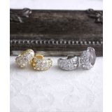 パヴェリングピアス キュービックジルコニア フープピアス | VINGTAINE | 詳細画像8