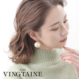 大粒コットンパールピアス イヤリング 25mm | VINGTAINE | 詳細画像1