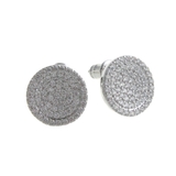 パヴェサークルピアス イヤリング ネジバネ式 | VINGTAINE | 詳細画像3 