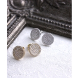 パヴェサークルピアス イヤリング ネジバネ式 | VINGTAINE | 詳細画像8 