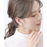クラシカルパールビジューピアス イヤリング ネジバネ式 | VINGTAINE | 詳細画像4 