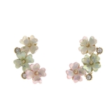 トリプルフラワーピアス イヤリング お花 | VINGTAINE | 詳細画像3