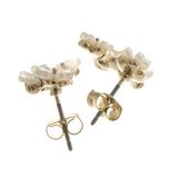 トリプルフラワーピアス イヤリング お花 | VINGTAINE | 詳細画像4