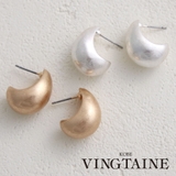 つや消し ぽってりリングピアス イヤリング | VINGTAINE | 詳細画像1
