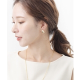 つや消し ぽってりリングピアス イヤリング | VINGTAINE | 詳細画像6