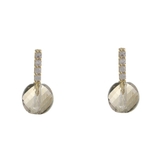 クリアストーン×バー ミニ ピアス | VINGTAINE | 詳細画像3