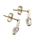 クリアストーン×バー ミニ ピアス | VINGTAINE | 詳細画像5