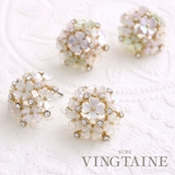フラワーブーケピアス イヤリング ブーケ | VINGTAINE | 詳細画像1