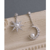 ムーン＆スターピアス イヤリング 月 | VINGTAINE | 詳細画像10 